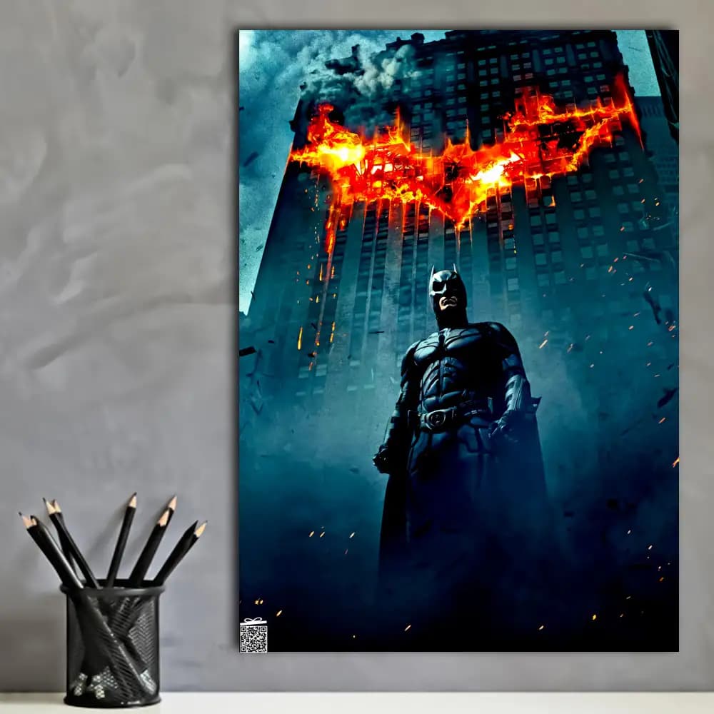متال پوستر فیلم The Dark Knight کد M059 — تصویر ۴