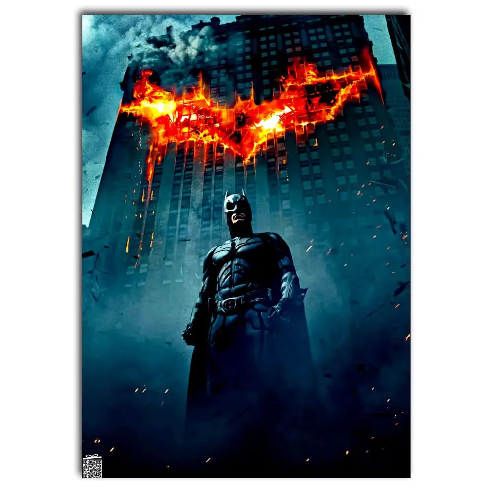 متال پوستر فیلم The Dark Knight کد M059 — تصویر ۲