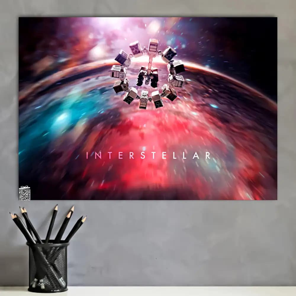 متال پوستر فیلم Interstellar کد M024 — تصویر ۴