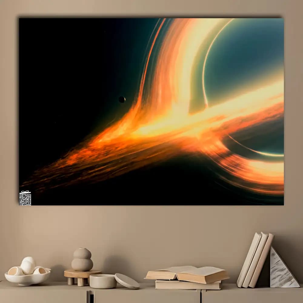 متال پوستر فیلم Interstellar کد M022 — تصویر ۳