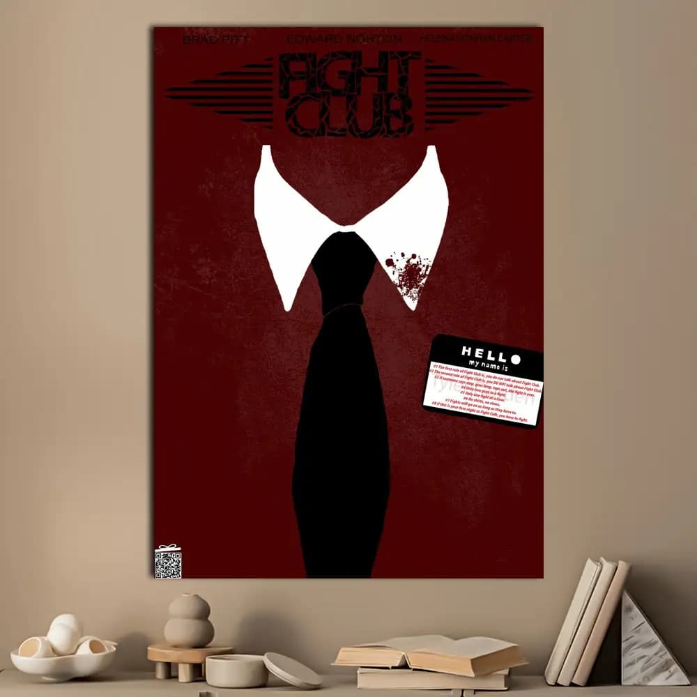 متال پوستر فیلم Fight Club کد M019 — تصویر ۳