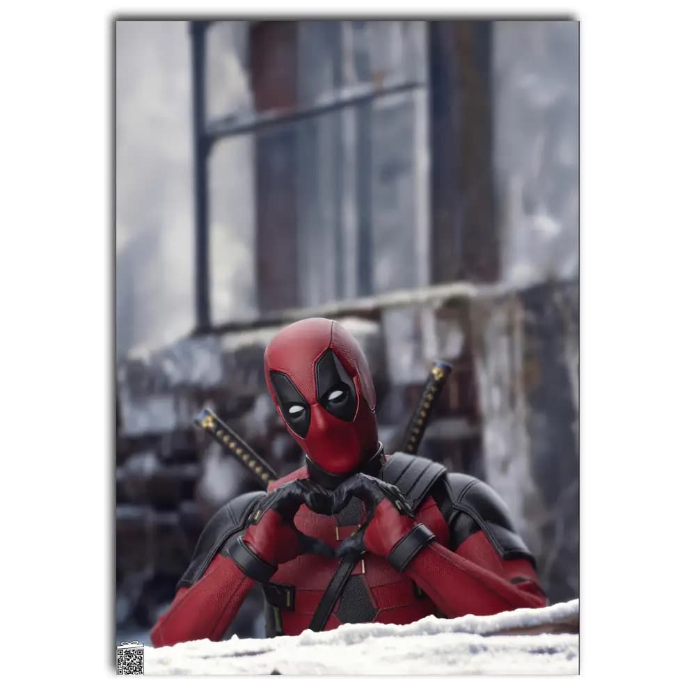 متال پوستر فیلم Deadpool Wolverine کد M011