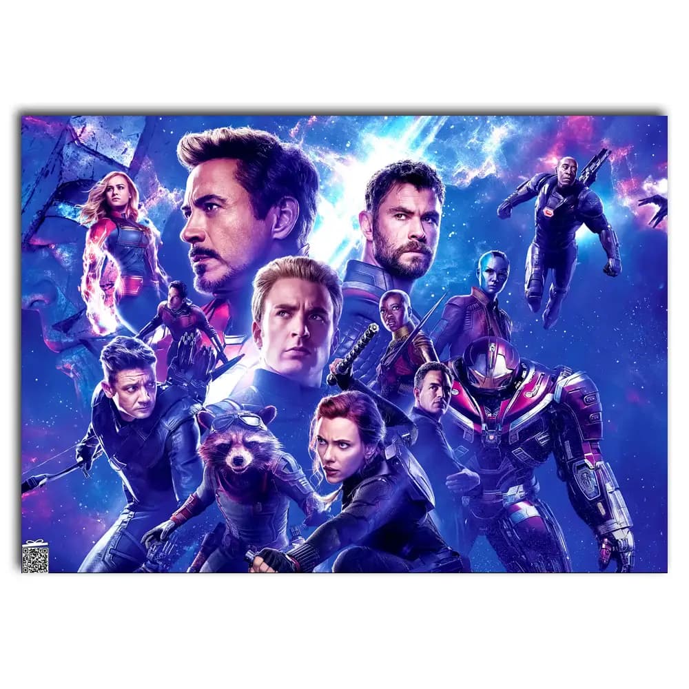 متال پوستر فیلم Avengers کد M001 — تصویر ۲