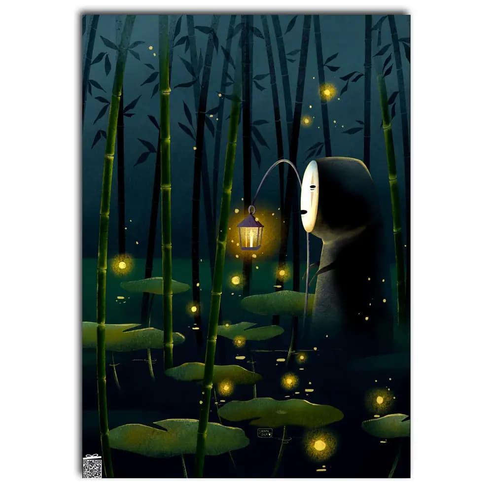 متال پوستر انیمه Spirited Away کد A169 — تصویر ۲