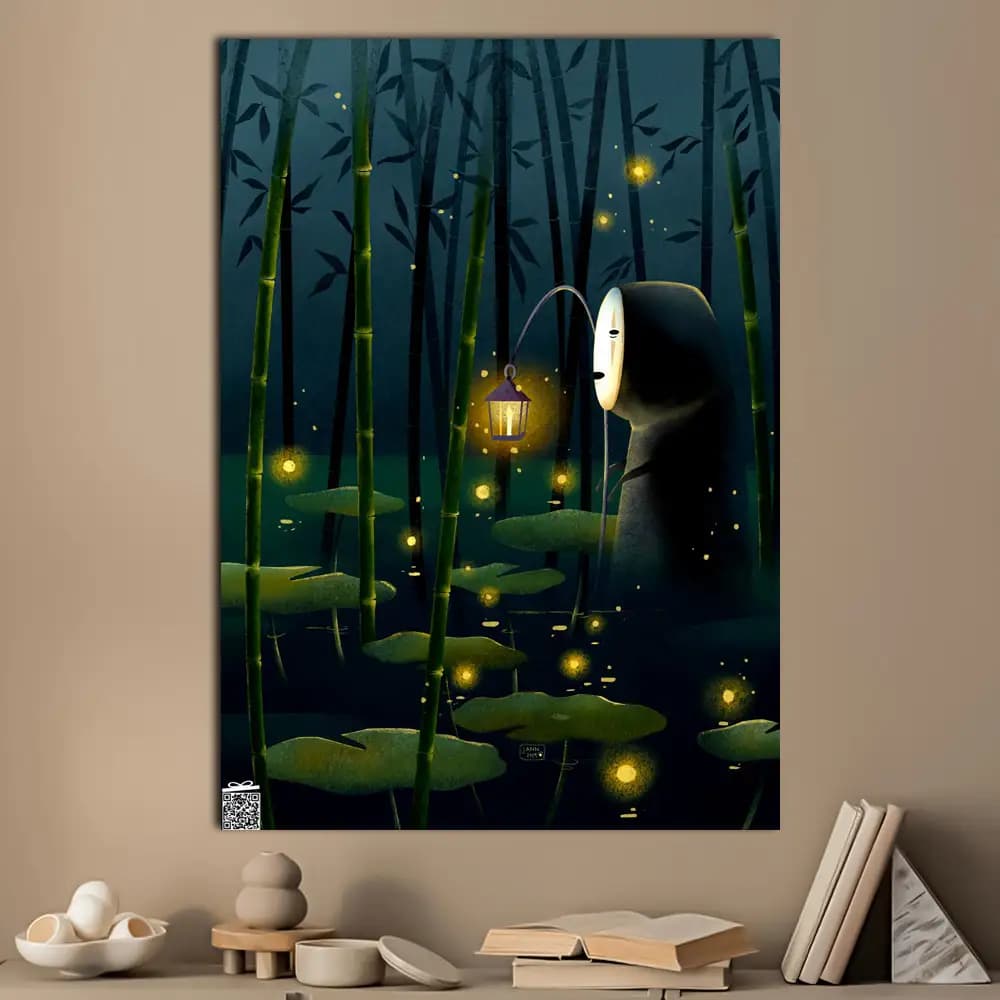 متال پوستر انیمه Spirited Away کد A169 — تصویر ۴