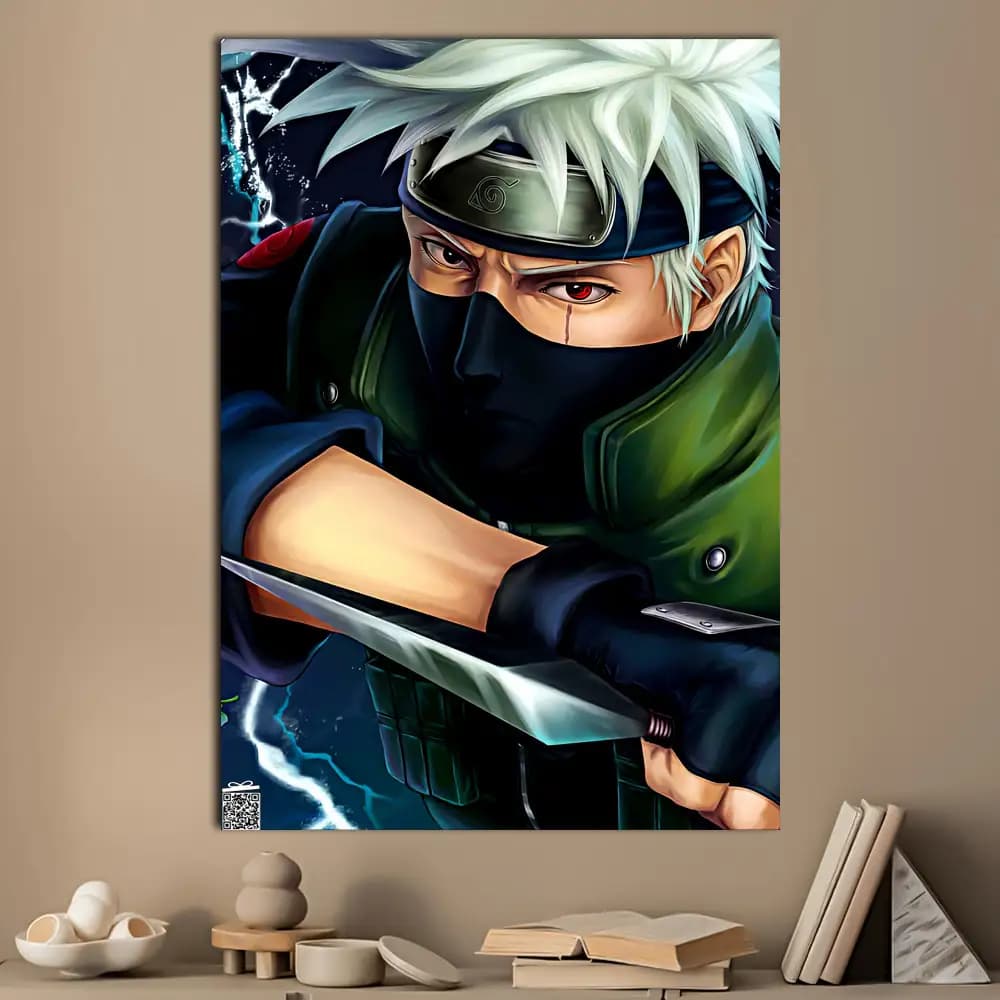 متال پوستر انیمه Naruto کد A130 — تصویر ۴