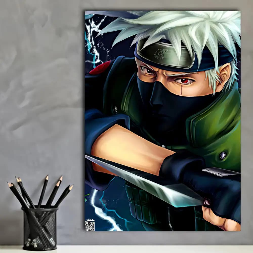 متال پوستر انیمه Naruto کد A130 — تصویر ۳