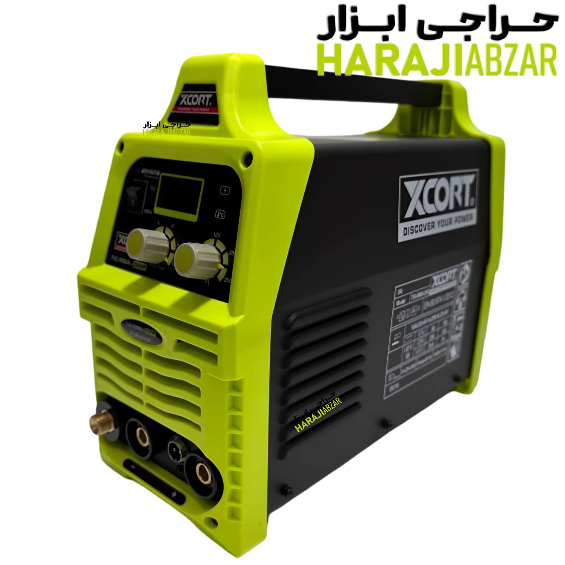 دستگاه جوش آرگون ایکسکورت مدل TIG-MMA-250HF دوکاره با ظرفیت 250 امپر — تصویر ۲