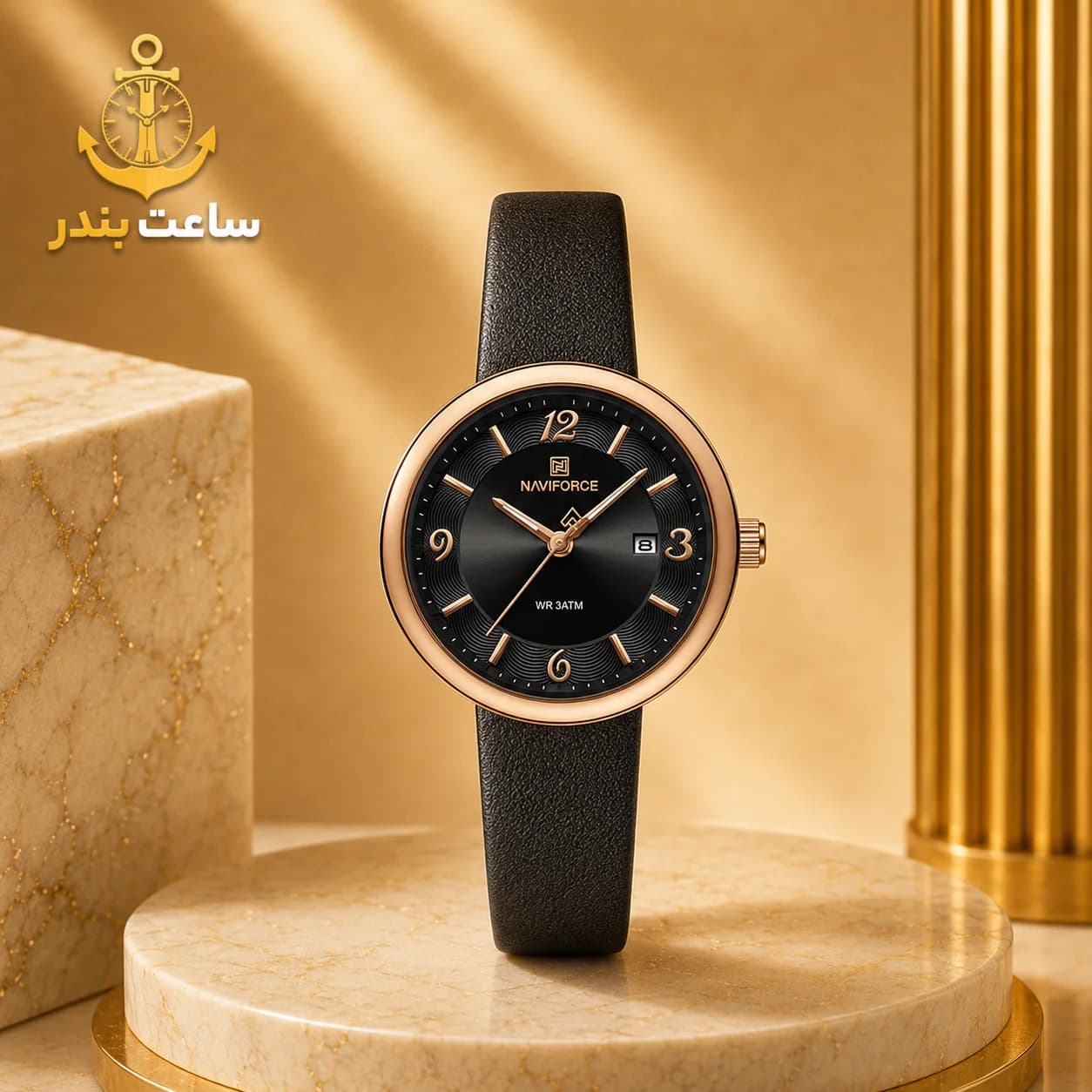 ساعت مچی زنانه نیوی فورس NAVIFORCE NF5076 RGBB — تصویر ۲