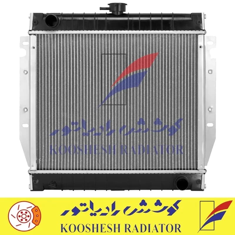 رادیاتور نیسان وانت دیزل (آلومینیومی) کوشش رادیاتور — تصویر ۳