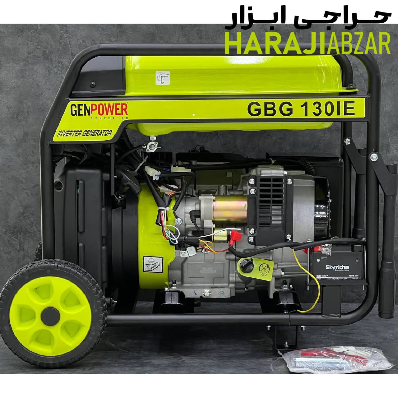 ژنراتور موتور برق اینورتری 13000 کاوا جن پاور مدل GBG130IE — تصویر ۳