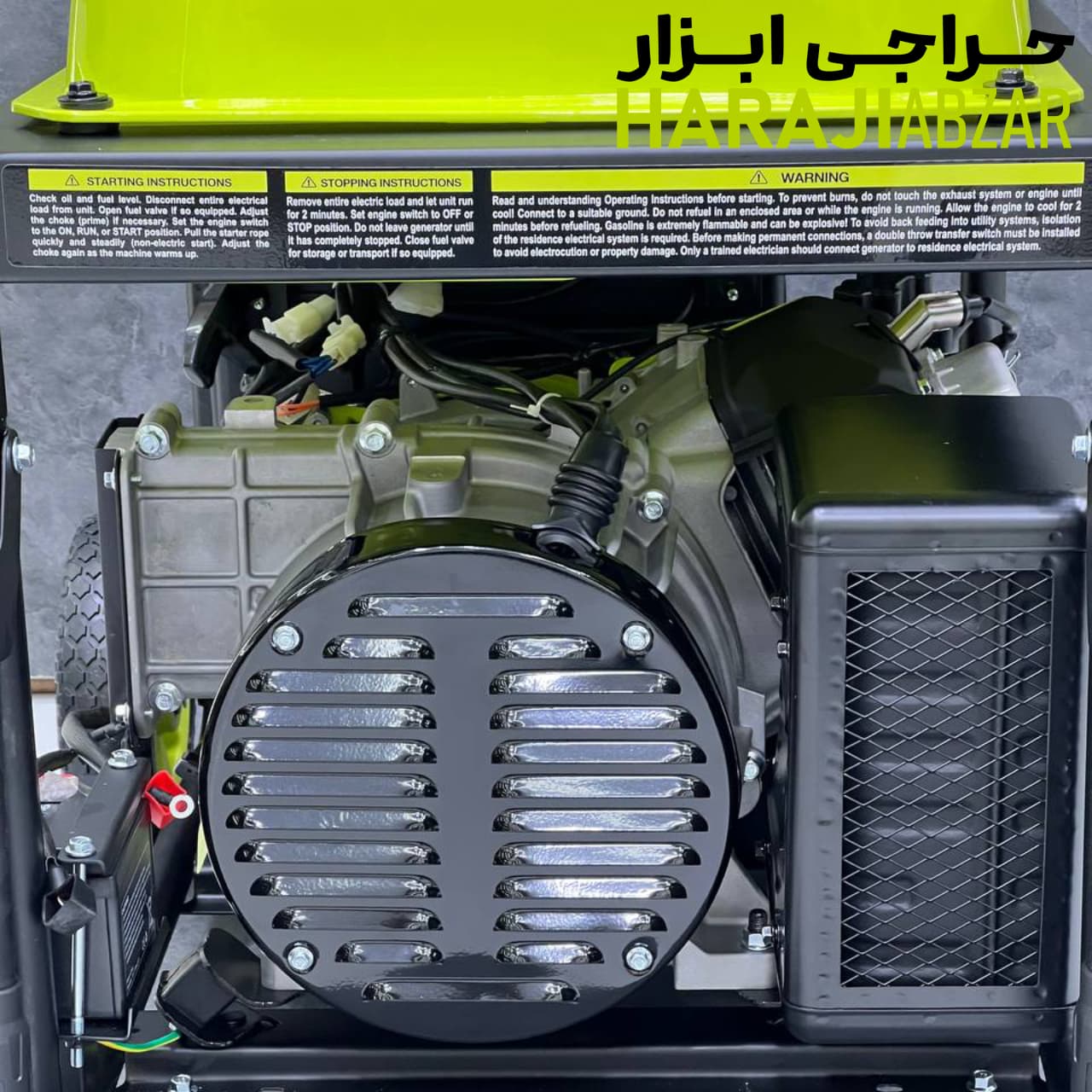 ژنراتور موتور برق اینورتری 13000 کاوا جن پاور مدل GBG130IE — تصویر ۵
