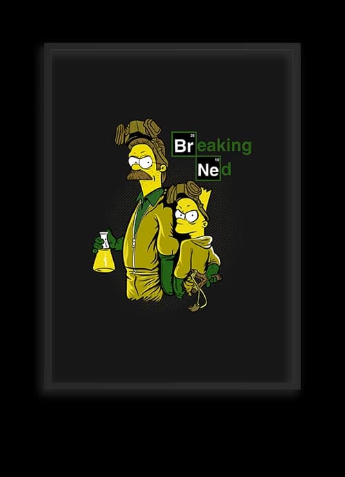 تابلو انیمیشن Breaking Ned