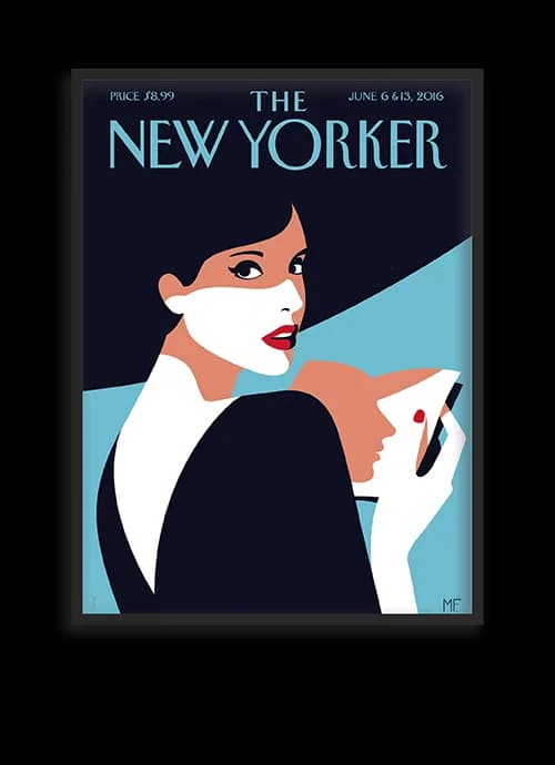 تابلو مدرن NEW YORKER