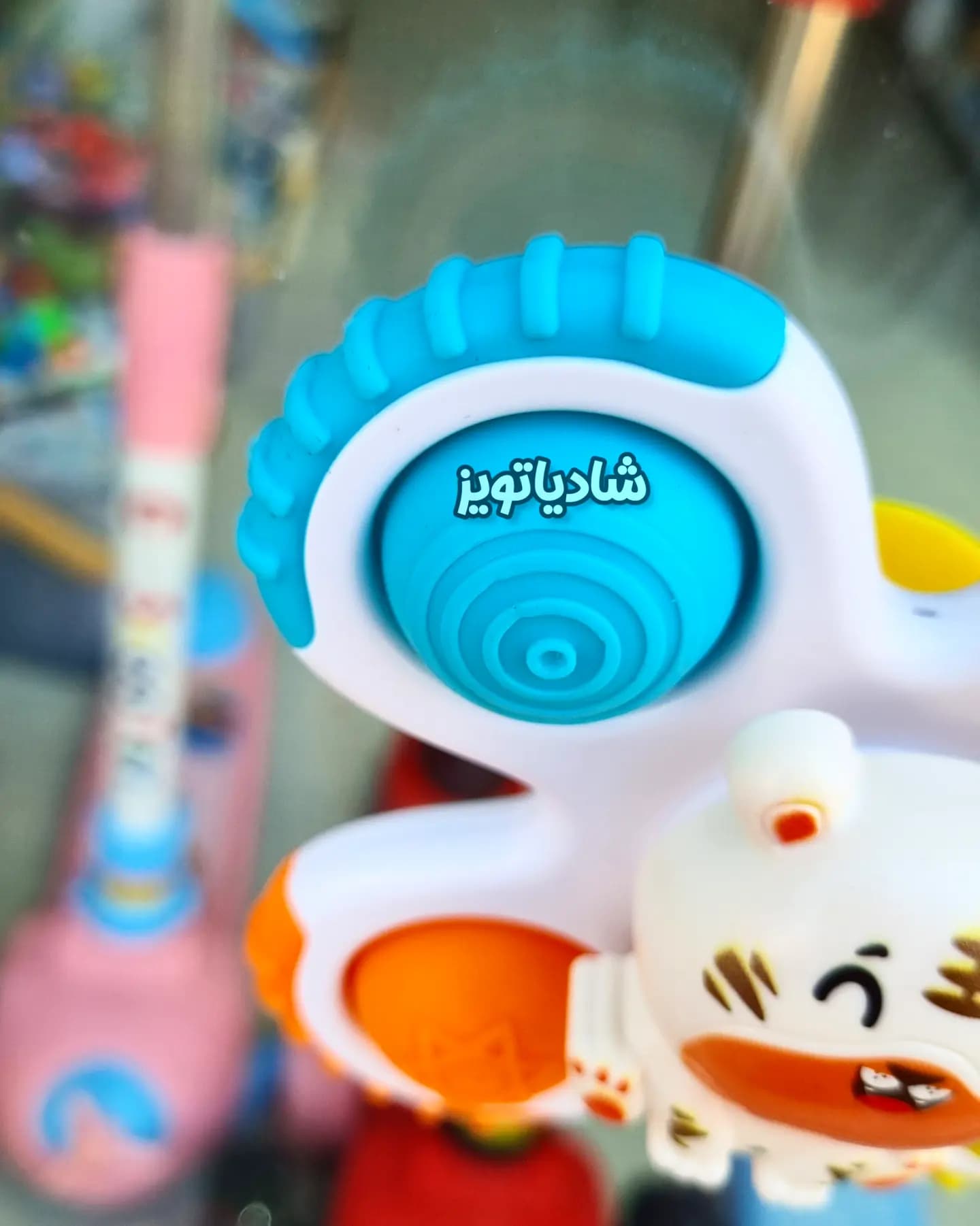 اسپینر چسبنده پاپیت دار چهار لبه ببر — تصویر ۳