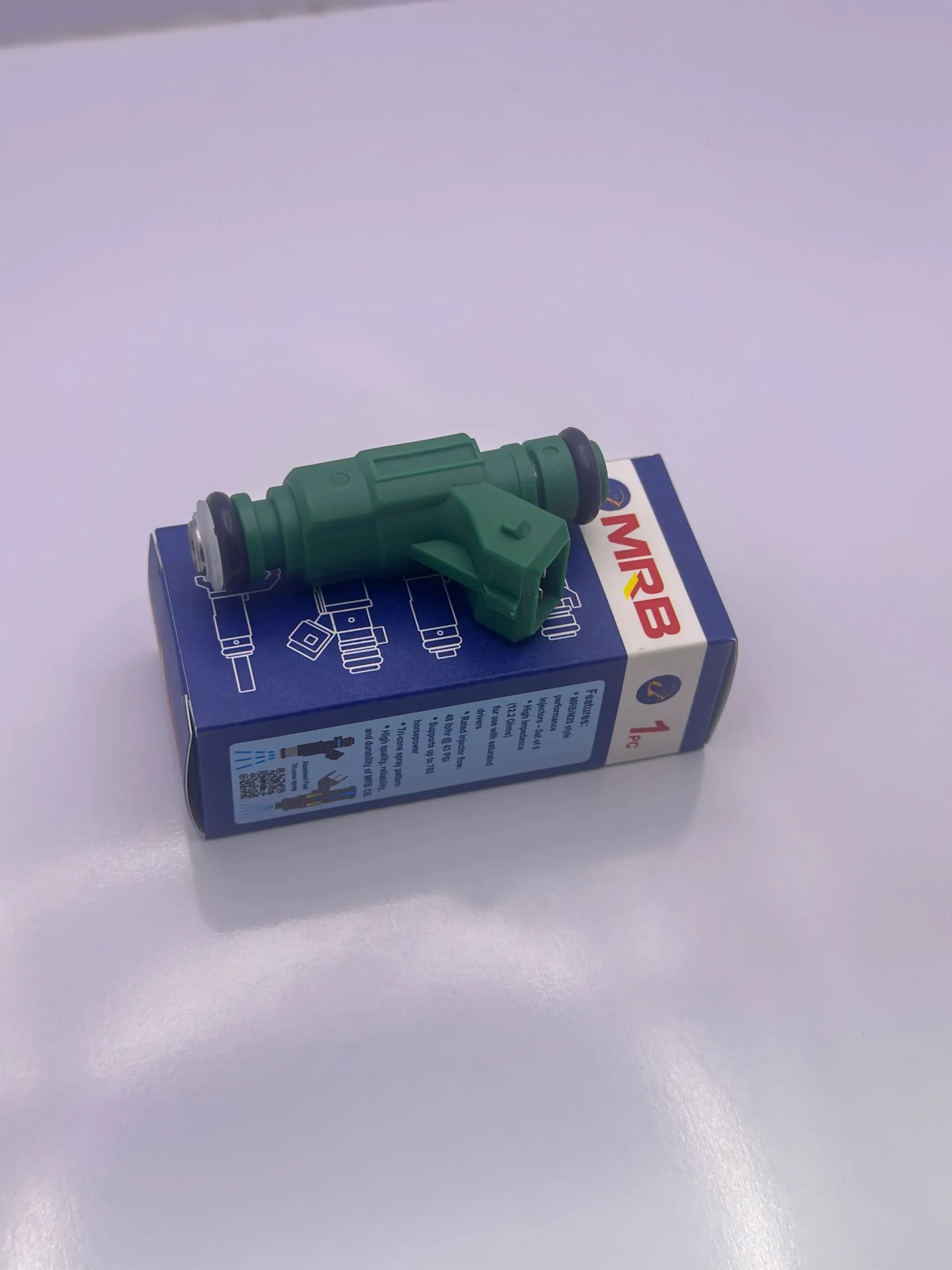 سوزن انژکتور نیسان یورو ۲ سبز چهار سوراخ سوکت مربع MRB