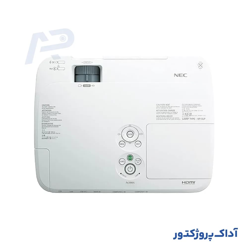 ویدئو پروژکتور ان ای سی مدل NEC M300X — تصویر ۴