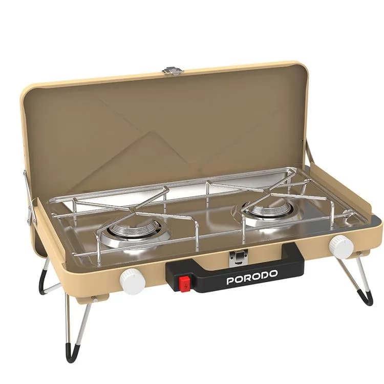 اجاق گاز کمپینگ دوشعله پرودو مدل Dual Burner Foldable