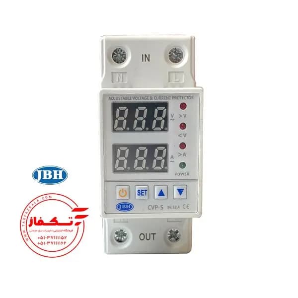 محافظ ولتاژ جریان تکفاز 80 آمپر JBH — تصویر ۶