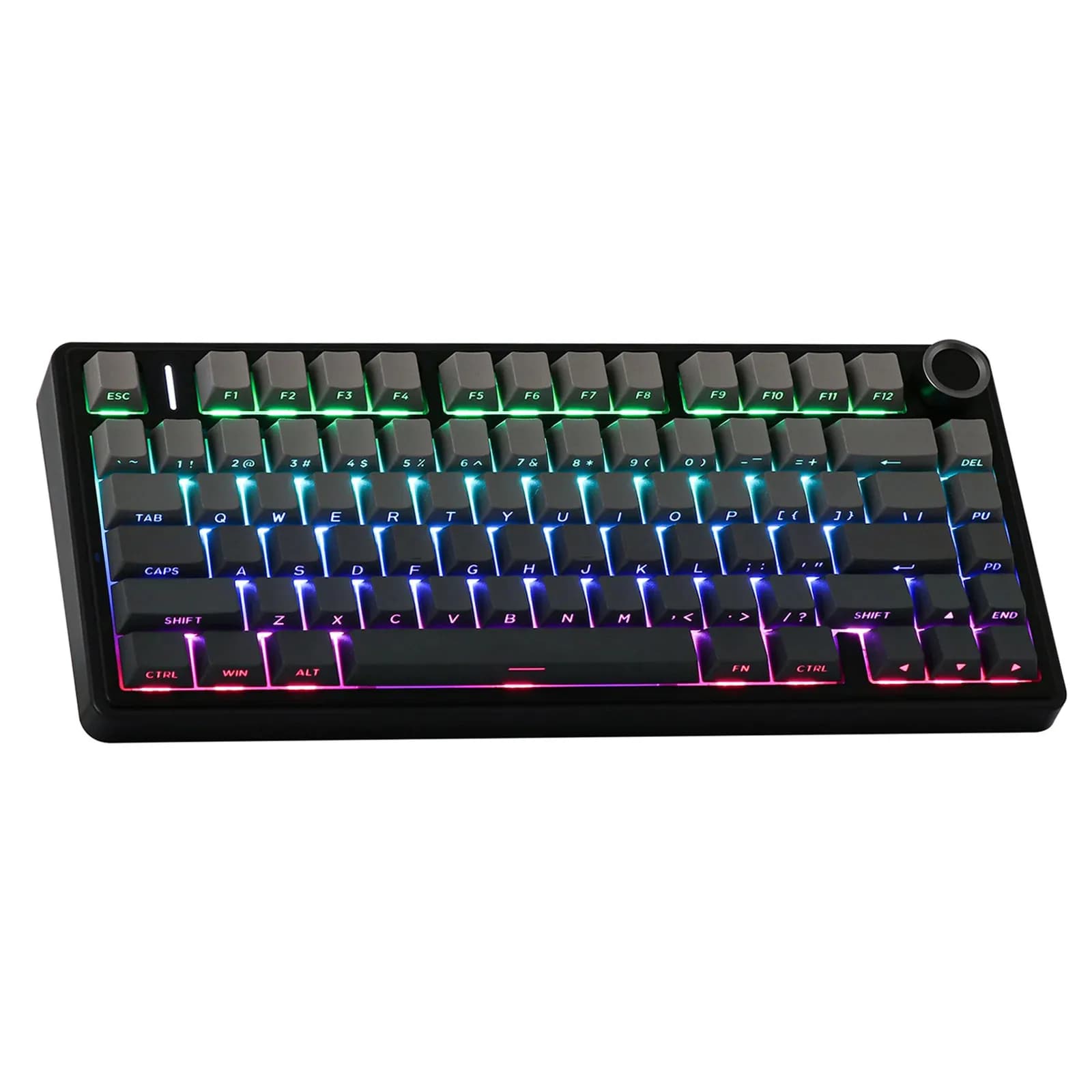 کیبورد گیمینگ AULA F75 | نورپردازی RGB و کلیدهای مکانیکی حرفهای