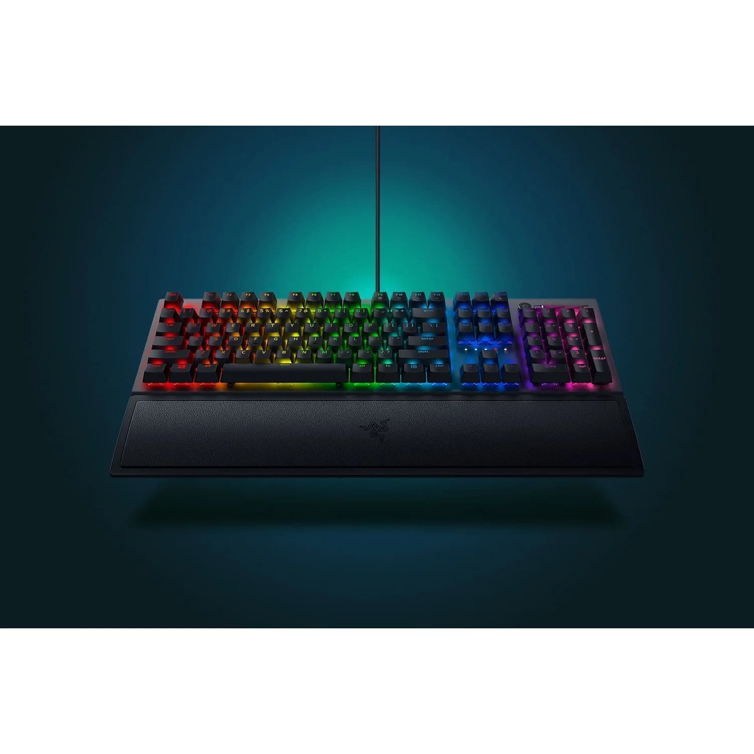 کیبورد مخصوص بازی ریزر مدل BLACKWIDOW V3 Chroma RGB With Green Switch — تصویر ۸