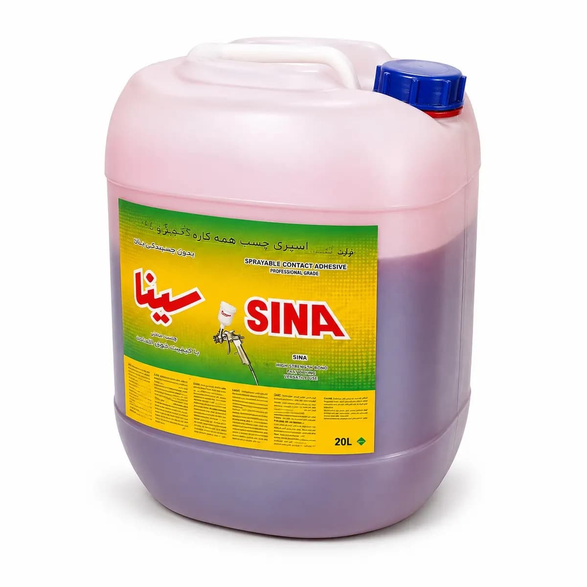 چسب قابل اسپری ضد اشتعال سینا ۲۲ کیلویی- SY606 — تصویر ۳