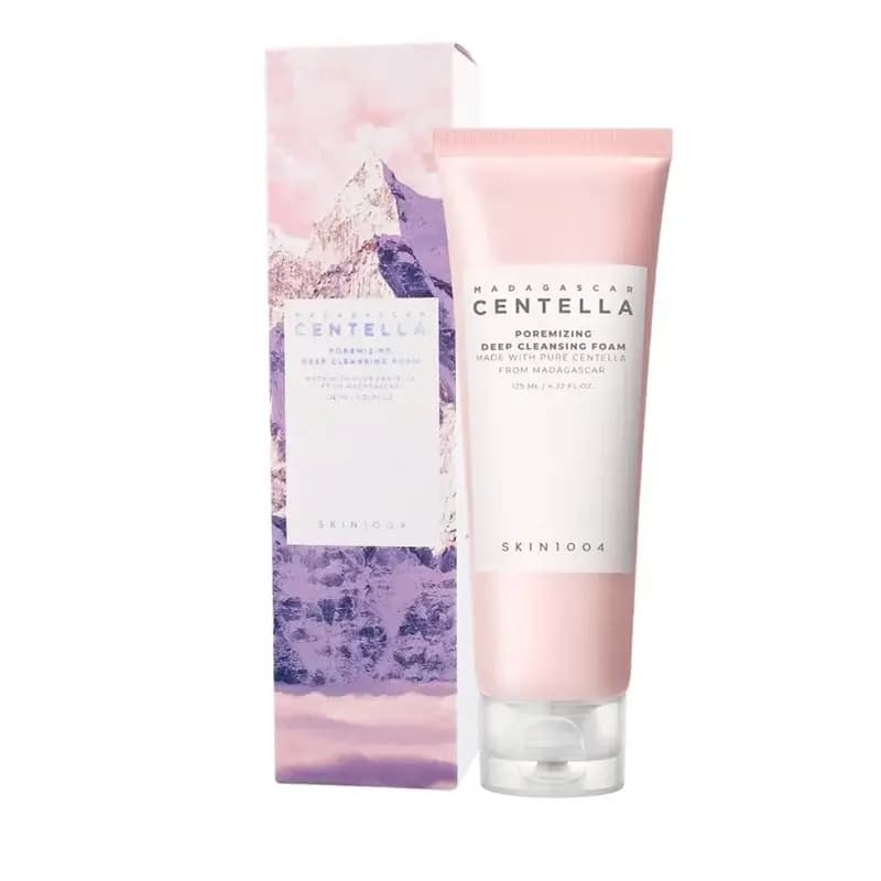 فوم شستشوی عمیق صورت سنتلا اسکین 1004 SKIN1004 مدل Madagascar Centella Ampoule Foam حجم 125 میل (اصل – کره جنوبی) — تصویر ۲