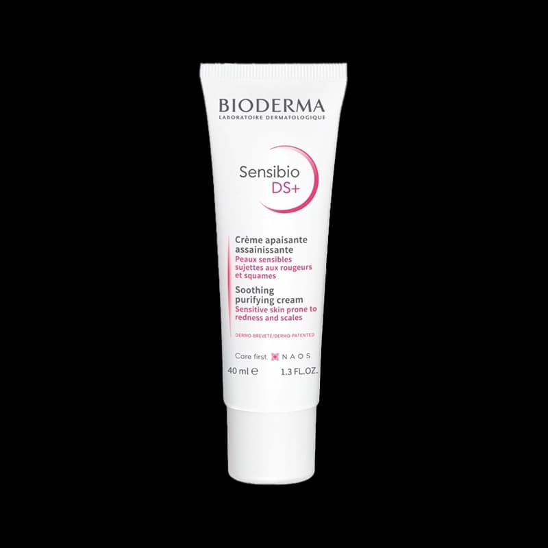 کرم ضد قرمزی بایودرما سن سی بیو دی اس پلاس Bioderma Sensibio DS+ | تسکیندهنده و ضد پوستهریزی