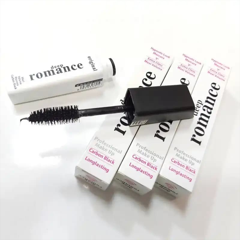ریمل حجم دهنده دیپ رومانس Maxi Volume (Deep Romance – اصل) پرپشتکننده کربن بلک — تصویر ۳