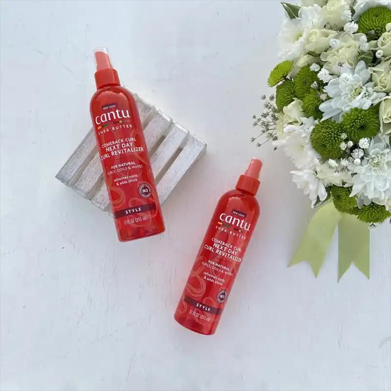 اسپری احیا کننده فر مو کنتو Cantu مدل Comeback Curl (اصل) ضد وز موی فر — تصویر ۳