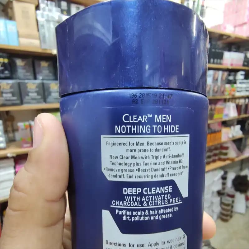 شامپو ضد شوره زغال و لیمو کلیر مدل Deep Cleanse | رفع چربی پوست سر — تصویر ۳