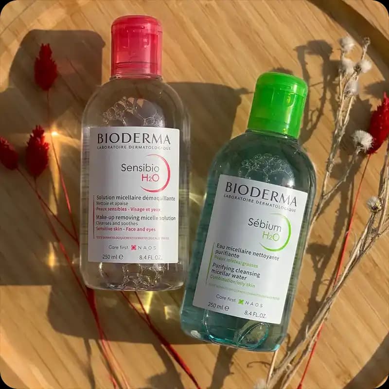 میسلار واتر پوست خشک و حساس Sensibio H₂O بایودرما Bioderma اصل — تصویر ۴