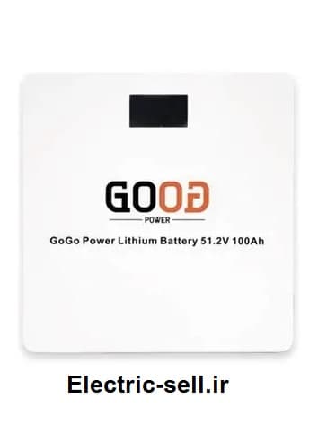 باتری لیتیومی گوگو 100 آمپر ساعت 51.2 ولت برند GoGo