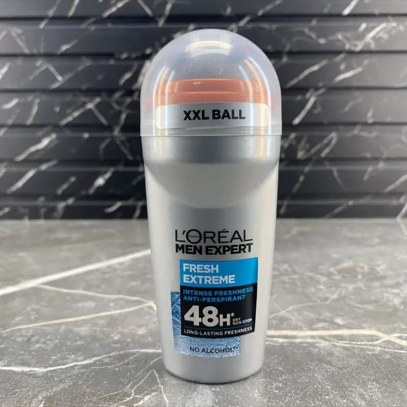 مام رول ضد تعریق مردانه لورآل Men Expert مدل Fresh Extreme اصل | L’Oréal — تصویر ۳