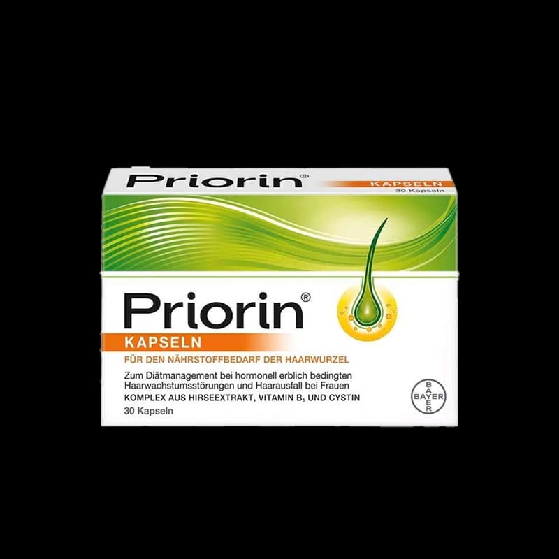کپسول ضد ریزش مو پریورین بایر Priorin اصل آلمان | مهار ریزش مو ارثی و هورمونی