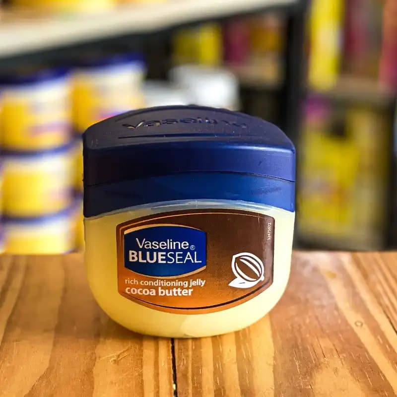 ژل کرم مرطوب کننده وازلین مدل کره کاکائو Cocoa Butter BlueSeal — تصویر ۵
