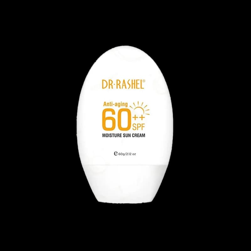 کرم ضد آفتاب SPF60 دکتر راشل مدل Anti-aging & Moisture ضدجوش و ضد پیری