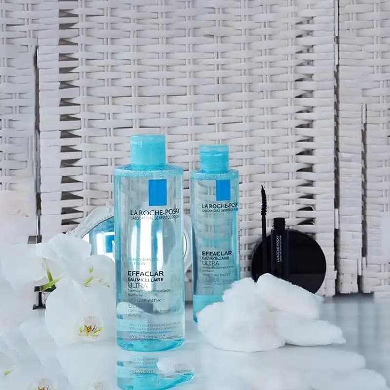 میسلار واتر لاروش پوزای مدل Effaclar – مناسب پوست چرب، حساس و جوش دار — تصویر ۴