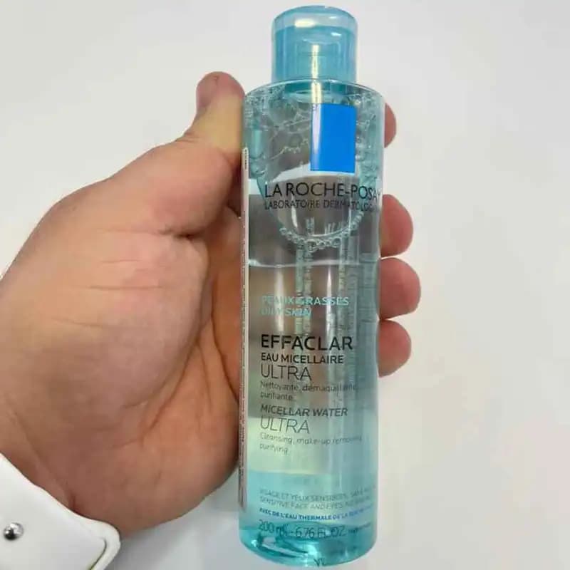 میسلار واتر لاروش پوزای مدل Effaclar – مناسب پوست چرب، حساس و جوش دار — تصویر ۳