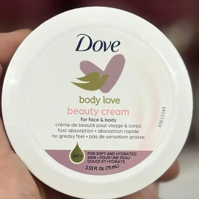 کرم زیبایی و مرطوب کننده داو مدل Dove Beauty Cream – مناسب صورت و بدن — تصویر ۲