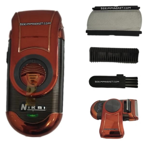 ماشین اصلاح صورت و ریش تراش نیکایی مدل Nikai NK-7035 | موتور پرقدرت آلیاژ نقره — تصویر ۲