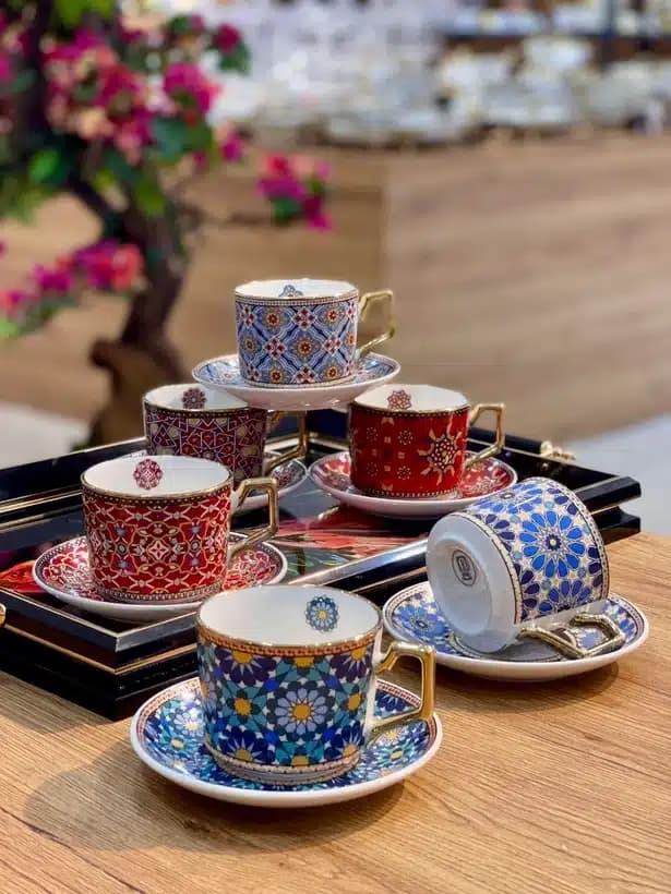ست چایخوری enzo کاردلن ترکیه — تصویر ۲