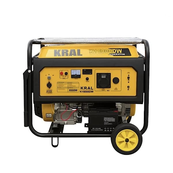 موتور برق بنزینی کرال K15000DW ظرفیت 8.5 کیلووات تکفاز — تصویر ۴