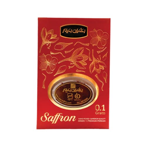 زعفران نگین 0.1 گرم وکیوم