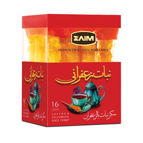 نبات چوبی زعفرانی 16عددی (جعبه هدیه)