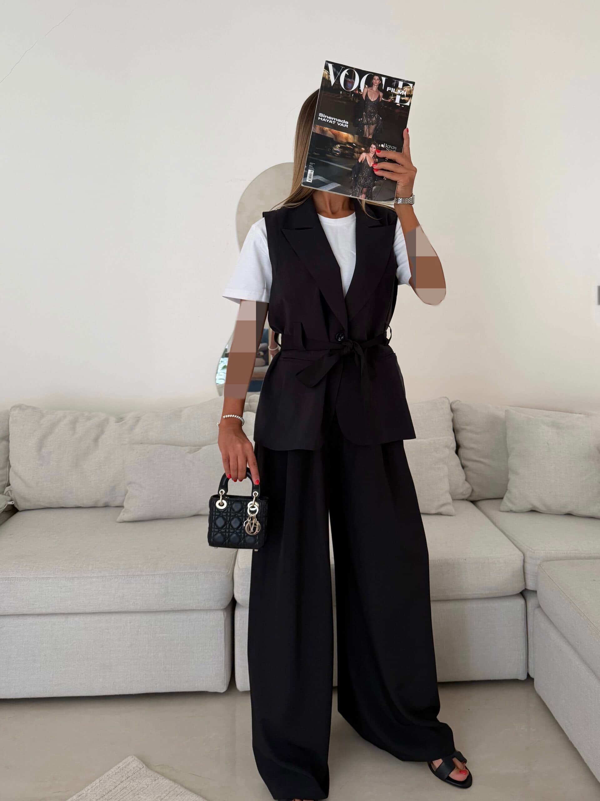 CATTLEYA | The Edit Vest Black — تصویر ۵
