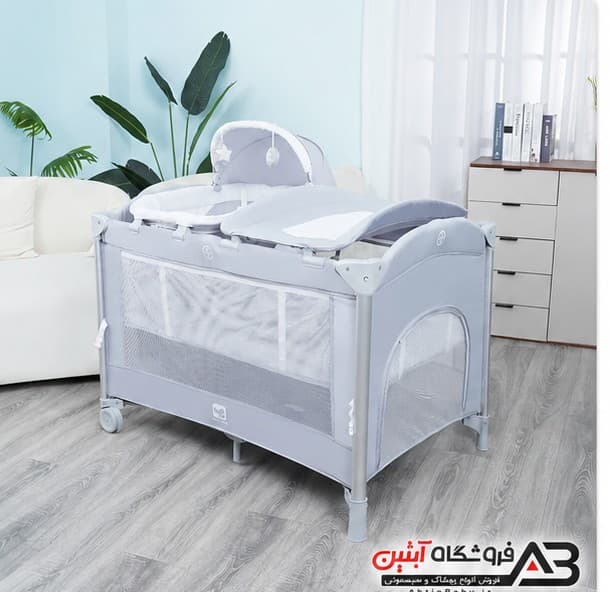 تخت و پارک نوزاد کول بیبی مدل NF999 — تصویر ۳
