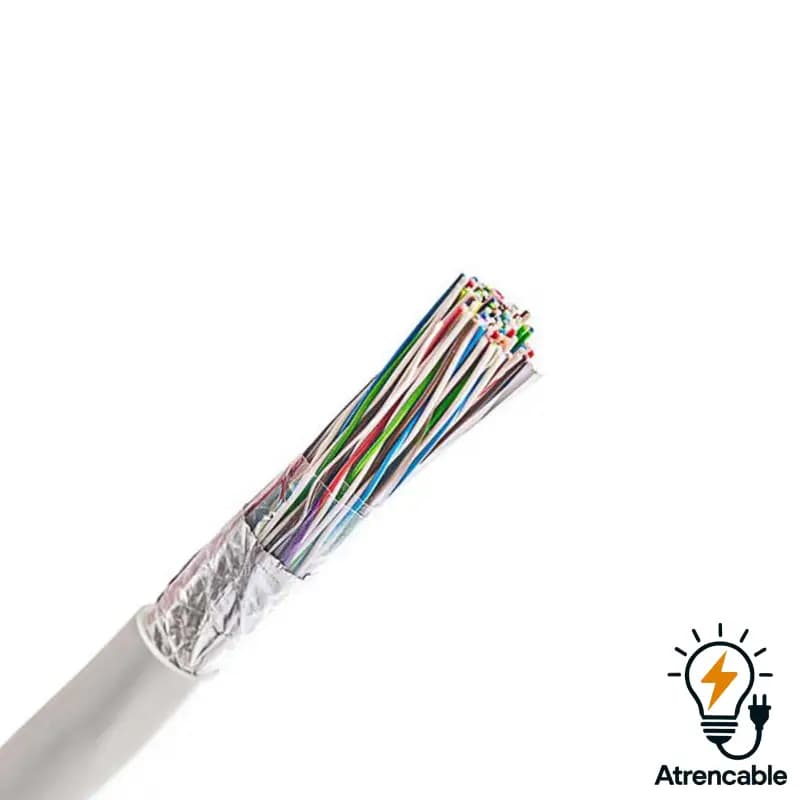 کابل مخابرات هوایی طوسی فویلدار کرمان 0/6*2*10