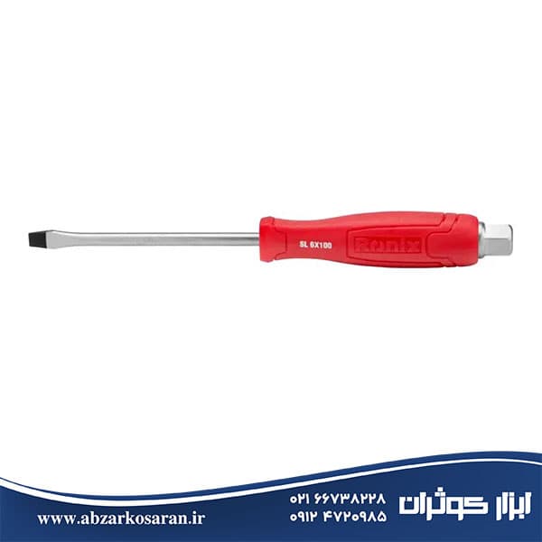 پیچ گوشتی تکی 100*6 دوسو رونیکس Ronix مدل RH-2941