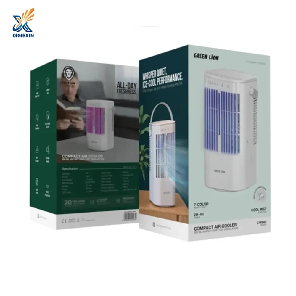 کولر هوای کامپکت900 میلیلیتر گرین Green Lion Compact Air Cooler — تصویر ۳